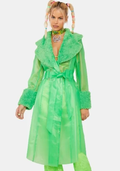 Alien Superstar Trench Coat | Medium