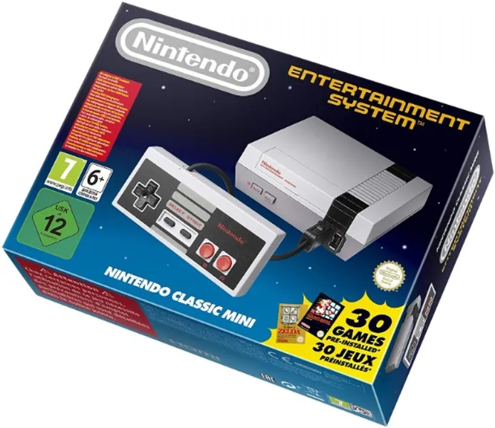 Nintendo Entertainment System NES Classic Edition- Game Console With Controller Included -