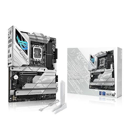 ASUS ROG Strix Z790-A Gaming WiFi II (WiFI 7) LGA 1700(Intel 14th & 13th & 12th Gen) ATX gaming motherboard(DDR5,5X M.2 slots,PCIe 5.0 x16,front-panel USB connector with PD 3.0 up to 30W) - Z790-A|DDR5|WiFi 7 - Motherboard