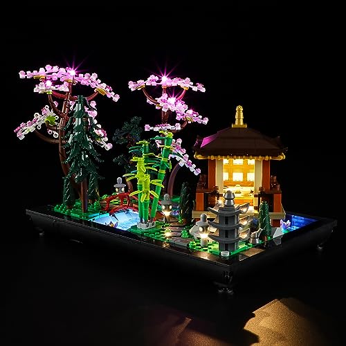 LIGHTAILING Light for Lego- 10315 Tranquil-Garden - Led Lighting Kit Compatible with Lego Building Blocks Model - NOT Included The Model Set - 10315 Tranquil Garden