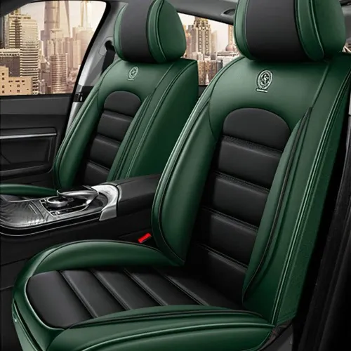 Car Seat Covers - Black & Green