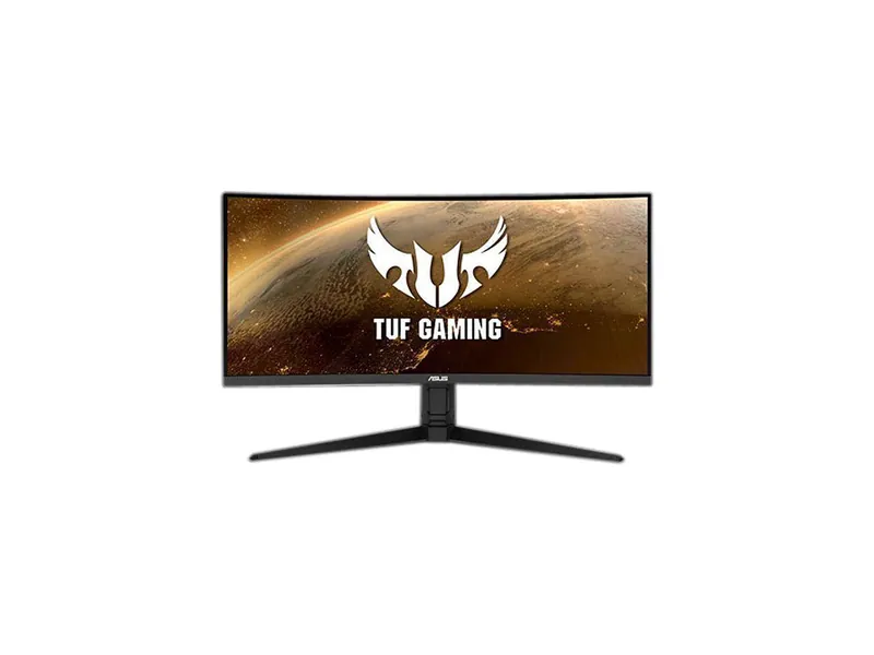 ASUS TUF Gaming VG34VQL1B 34 Curved HDR Monitor, WQHD (3440 x 1440), 165Hz, 1ms, Extreme Low Motion Blur, FreeSync Premium, Eye Care, 2 x DisplayPort 2 x HDMI USB, Height Adjustable, DisplayHDR 400