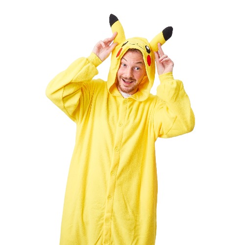 Pokémon Pikachu Kigurumi Costume - L-LL size