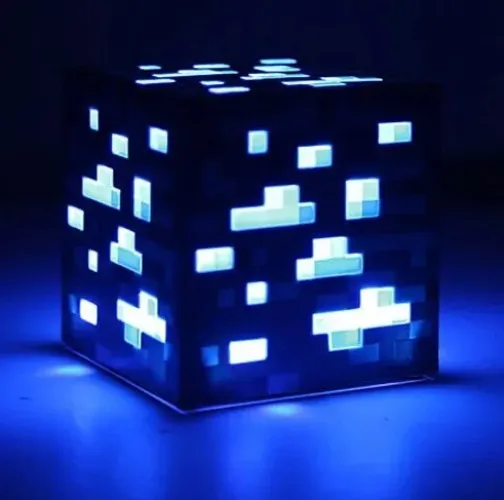 Minecraft Ore Block Light