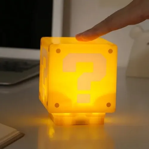 Nintendo Super Mario Question Brick Light