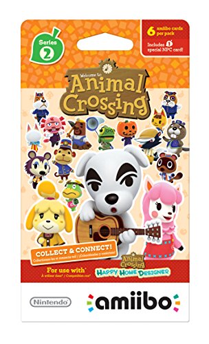 Nintendo Animal Crossing amiibo cards Series 2 (6-Pack)
