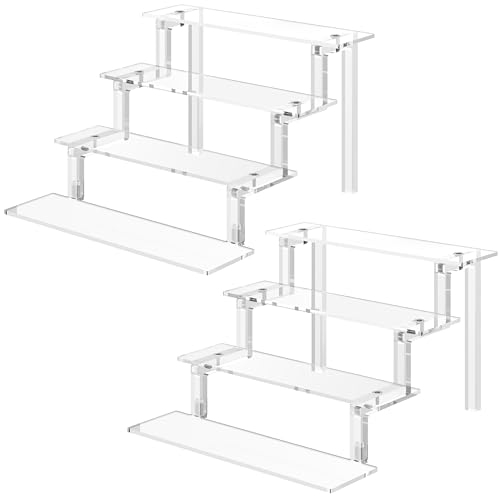 Acrylic Display Stands, 2 Pack