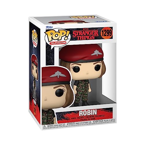 Funko Pop! TV: Stranger Things - Robin - Figura de Vinilo Coleccionable - Idea de Regalo- Mercancia Oficial - Juguetes para Niños y Adultos - TV Fans - Muñeco para Coleccionistas y Exposición