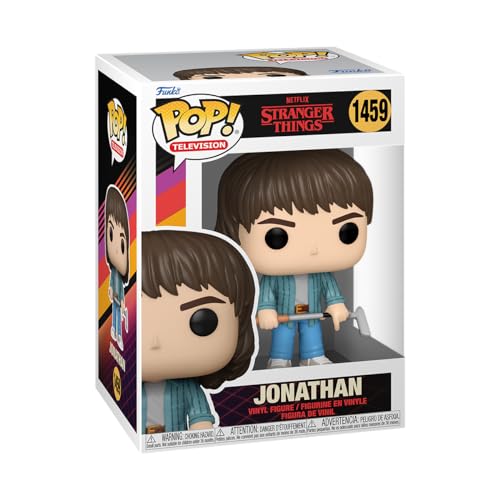 Funko Pop! TV: Stranger Things - Jonathan Byers with Golf Club - Figura de Vinilo Coleccionable - Idea de Regalo- Mercancia Oficial - Juguetes para Niños y Adultos - TV Fans