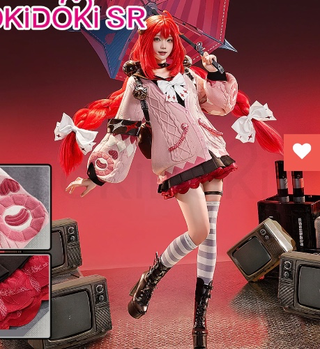 DokiDoki-SR Game Zenless Zone Zero Cosplay Ukinami Yuzuha Costume ZZZ | Costume Only(Bag Exclude)-S-Order Processing Time Refer to Description Page