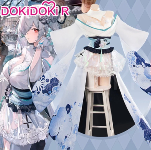 DokiDoki-R Game GODDESS OF VICTORY: NIKKE Cosplay Cinderella Costume 2nd Anniversary Kimono | S-Order Processing Time Refer to Description Page