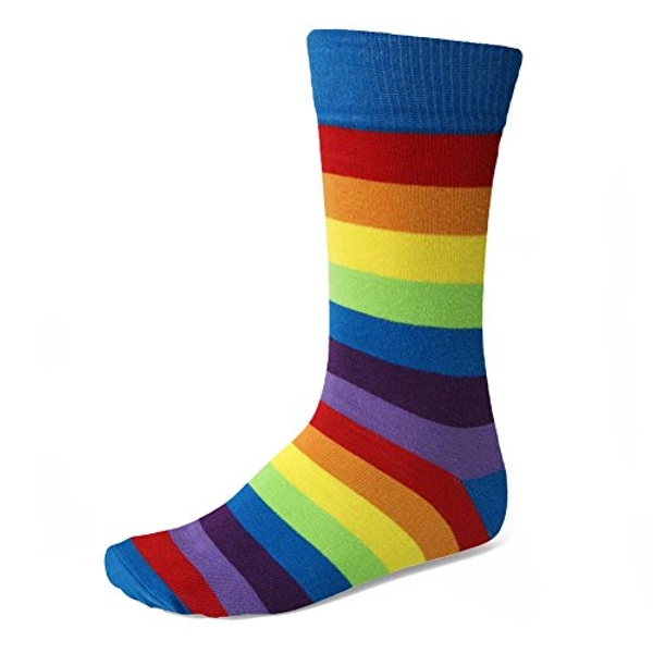 tiemart Men's Striped Socks (1 pair)