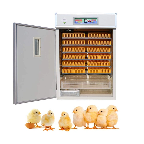 JHKGY Incubator, professionele cabinetinubator, 1848 Eierincubator, volledig automatische gevogelte broodmachine met temperatuurregeling, voor chicken Duck Dove Quail