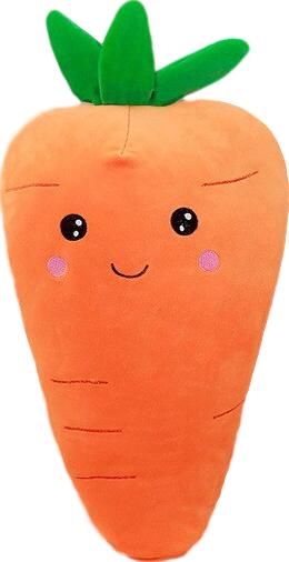 Giant Carrot Plush (3 SIZES) - 21" / 55 cm