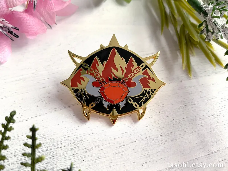 FFXIV Warrior LB3 Enamel Pin