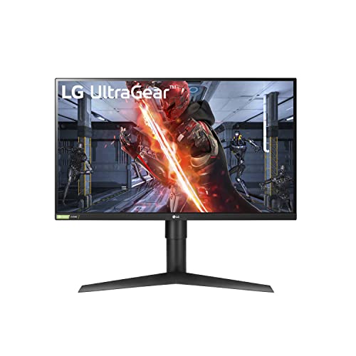 LG UltraGear QHD 27-Inch Gaming Monitor 27GL83A-B - IPS 1ms (GtG), with HDR 10 Compatibility, NVIDIA G-SYNC, and AMD FreeSync, 144Hz, Black - 27 Inch - 144Hz