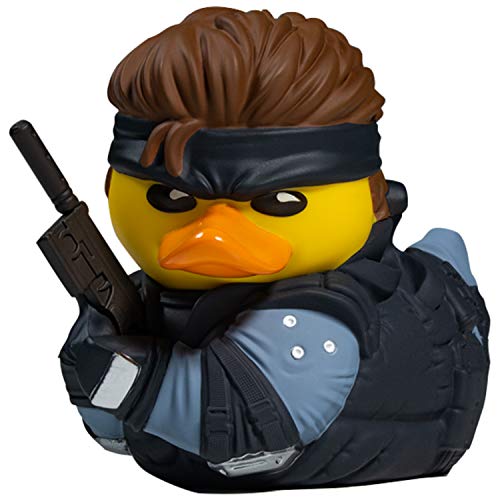 TUBBZ Solid Snake Collectible Rubber Duck Vinyl Figure – Official Metal Gear Solid Merchandise – Action PC & Video Games - Solid Snake