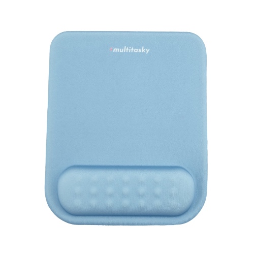 Cloud-Like Comfort Mouse Pad with Wrist Support - Sky Blue