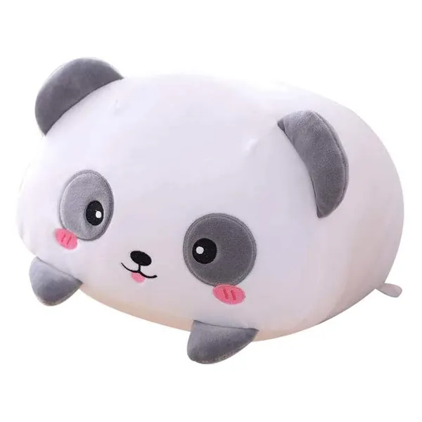 AIXINI 8 inch Cute Panda Plush Hugging Pillow,Super Soft Cartoon Stuffed Animal Toy Gifts for Bedding, Kids Sleeping Kawaii Pillow