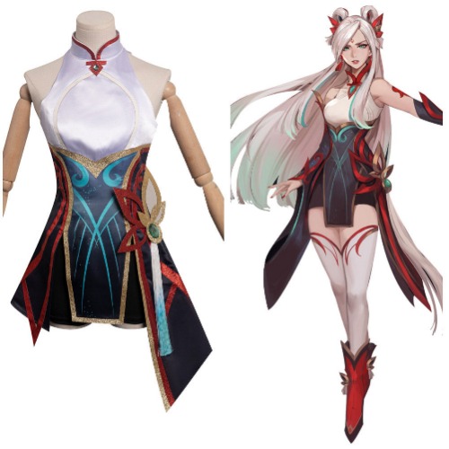 League of Legends - Irelia Cosplay Costume Outfits Halloween Carnival Suit | Female / S