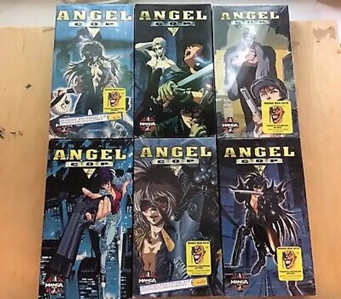 Angel Cop VHS Parts 1 2 3 4 5 6 Complete series ENGLISH DUBBED  | eBay