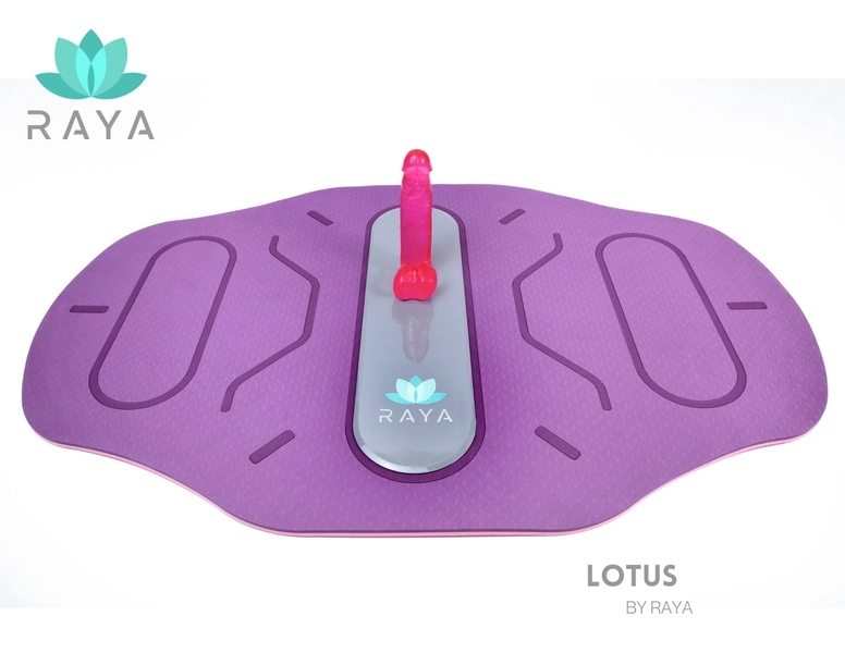 The Lotus by Raya -  Suction Cup Dildo Mount Mat - Enjoy the ultimate hands free ride - Take control of your pleasure like never before