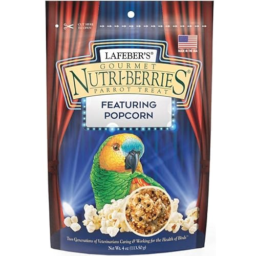 Popcorn Nutri Berries For Parrots 4 Ounce