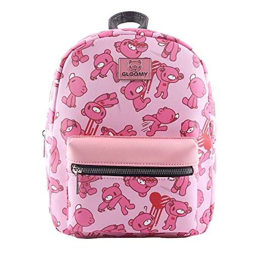 Gloomy Bear Bloody Hearts Collage Mini Backpack