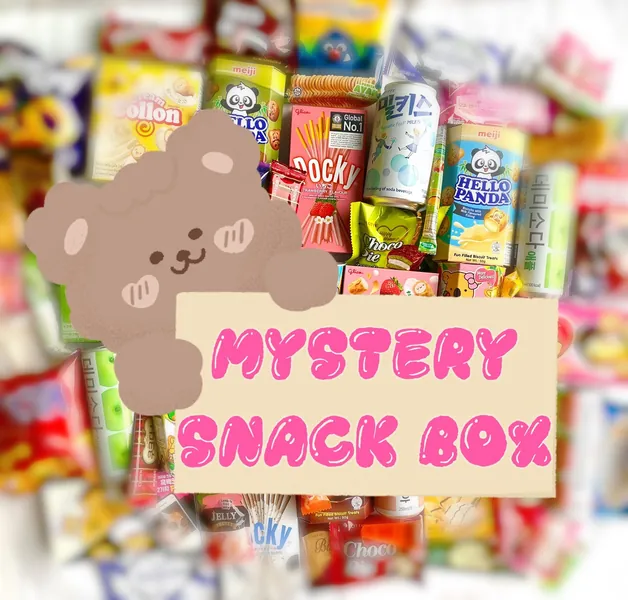 Mystery Kawaii Snack Box ~Variety of Korean, Japanese, Taiwanese & more! + Mystery Kawaii Freebies!!**Perfect Gift or a Treat to yourself**