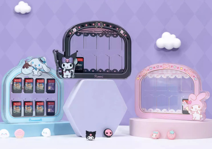 Switch Card Holder Transparent Display