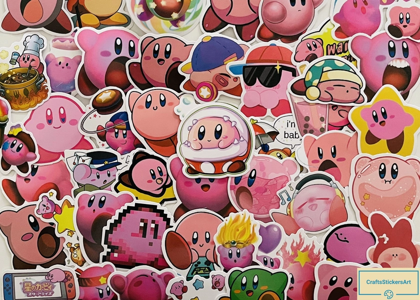 Kirby Stickers Random 10!