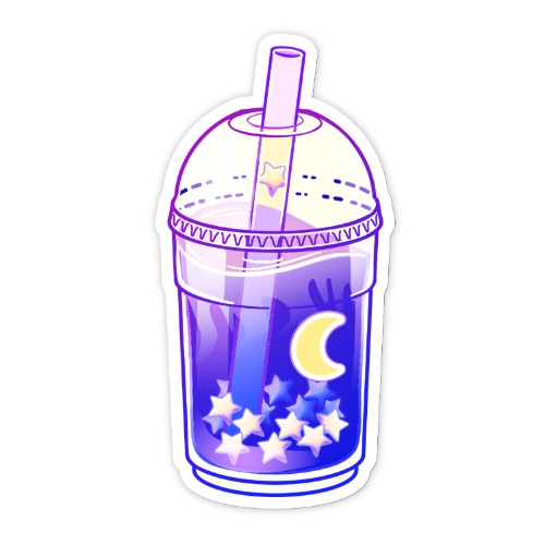 Star Boba Vinyl Sticker