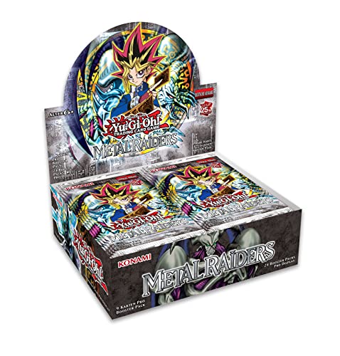 Yu-Gi-Oh! TRADING CARD GAME Metal Raiders Display-Deutsche Ausgabe, 25th Anniversary Edition - Metal Raiders