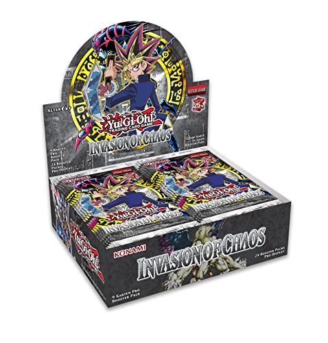 Yu-Gi-Oh! TRADING CARD GAME Invasion of Chaos Display-Deutsche Ausgabe, 25th Anniversary Edition - Invasion of Chaos