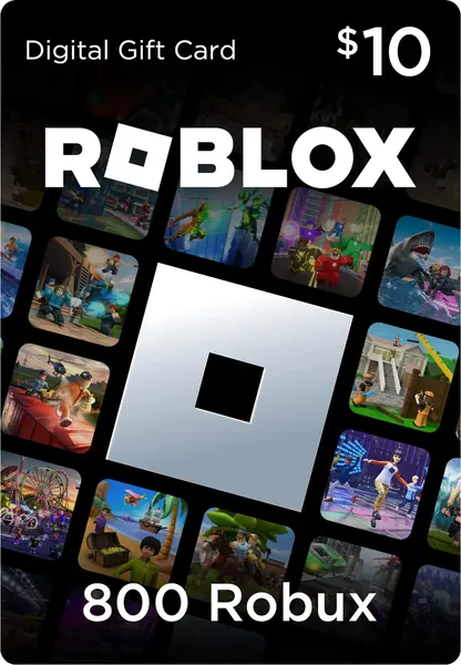Roblox Digital Gift Card - 800 Robux [Includes Exclusive Virtual Item] [Online Game Code] - 800