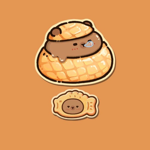 Capybara Wrist Rest + Mouse Pad - 1