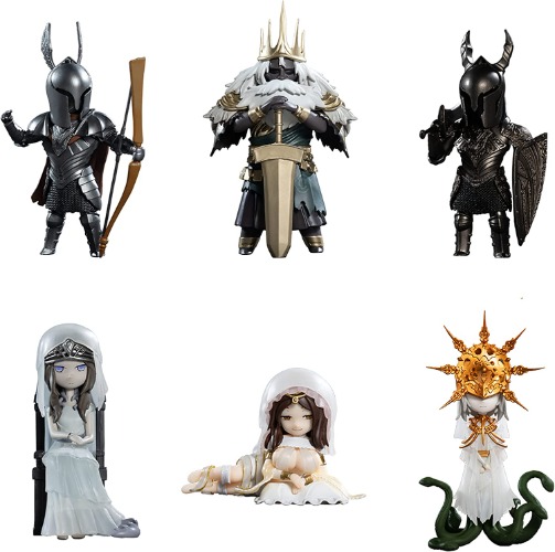 Dark Souls - Dark Souls III - DARK SOULS Deformed Figure Vol.2 - Set Of 6 (Actoys, Emontoys) - Pre Owned