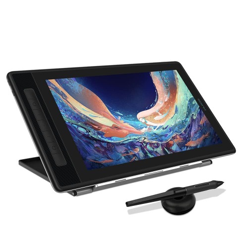 2022 HUION Kamvas Pro 13 2.5K QHD Drawing Tablet Graphics Monitor Pen Display with Screen QLED Full Lamination 145% sRGB Battery-Free Stylus for Windows, Mac, Android, Linux, 13.3inch - 