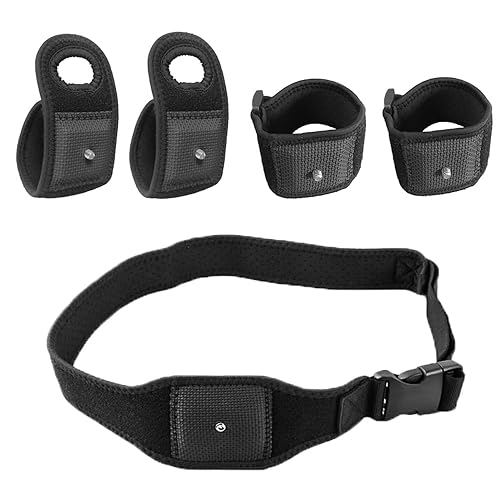 HTC Vive Full Body Tracker Strap, Tracker Fixed Strap, Waist Belt, Hand and Foot Strap, 1 for Virtual Reality, 2 Hand Bowl Straps,2 Palm Strap, VR Accessories, VR Stand.