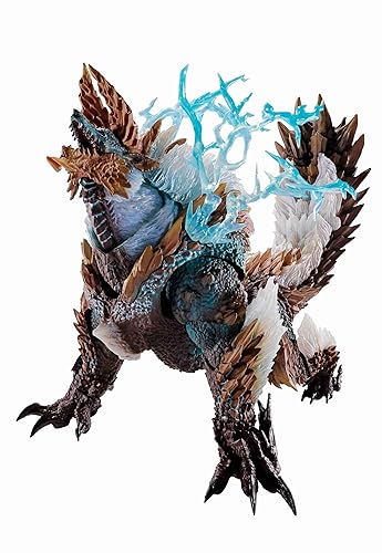 TAMASHII NATIONS - Monster Hunter Series - Zinogre -20th Anniversary Edition-, Bandai Spirits S.H.MonsterArts Action Figure - Zinogre -20th Anniversary Edition-