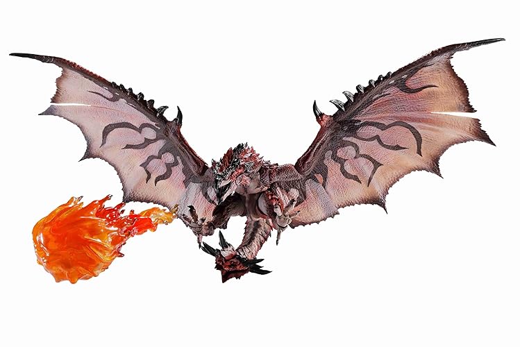 TAMASHII NATIONS - Monster Hunter Series - Rathalos -20th Anniversary Edition-, Bandai Spirits S.H.MonsterArts Action Figure - Rathalos -20th Anniversary Edition-