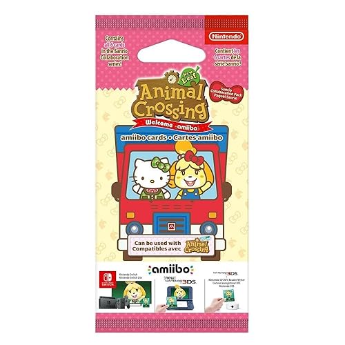 Animal Crossing : New Leaf - Welcome Pack Sanrio - Paquet de 6 Cartes - Nintendo 3DS - Welcome Pack Sanrio - disc