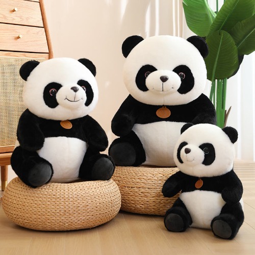 Brooklyn - Kawaii 25cm Panda Plush Toy - White / 25CM