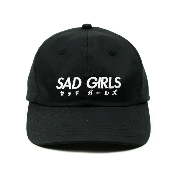 Sad Girls Dad Cap | Black