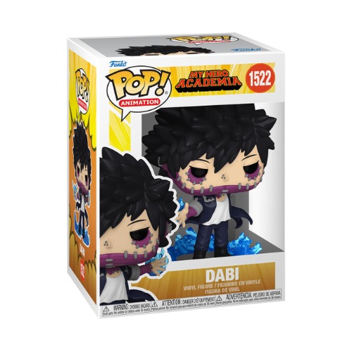 Funko Pop! Animation: My Hero Academia (MHA) - (MHA) 2 - Dabi - (Flames) - Figura de Vinilo Coleccionable - Idea de Regalo - Mercancia Oficial - Juguetes para Niños y Adultos - Anime Fans