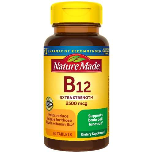 Vitamin B12 Extra Strength 2500 mcg Tablets | 60