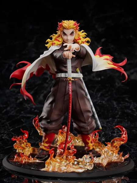 Demon Slayer: The Movie - Mugen Train Kyojuro Rengoku 1/8 Scale Figure
