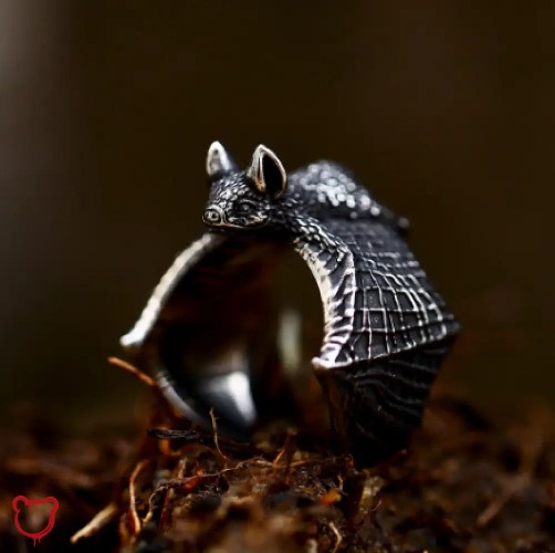 Bat Gothic Ring - 9