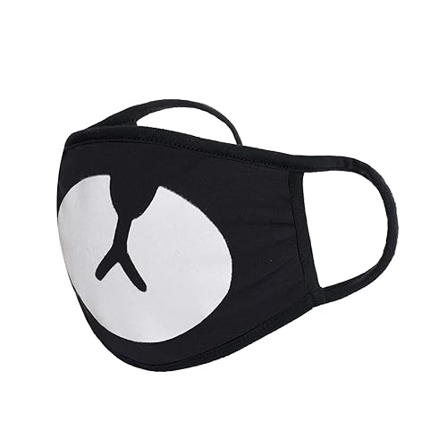 Funny Face Masks Accessories Cotton - BEAR - Black
