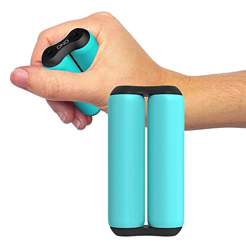 ONO Roller - Handheld Fidget Toy for Adults | Help Relieve Stress, Anxiety, Tension | Promotes Focus, Clarity | Compact, Portable Design (Junior Size/ABS Plastic, Teal) - Junior Size/ABS Plastic - Teal